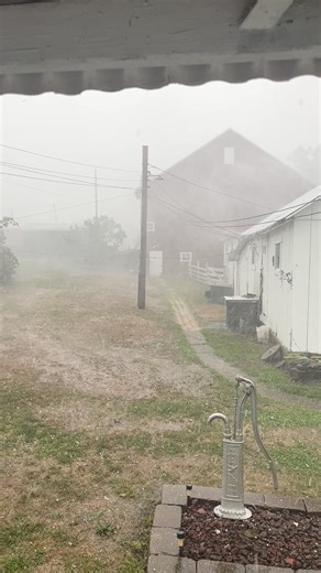 A storm cell in Armstrong County recently dropped large hail and heavy rain. SHOW US YOUR STORM PHOTOS >>> wpxi.tv/45dhVsb FIND LIVE STORM UPDATES >> wpxi.tv/3AmhOA6 | WPXI-TV Pittsburgh