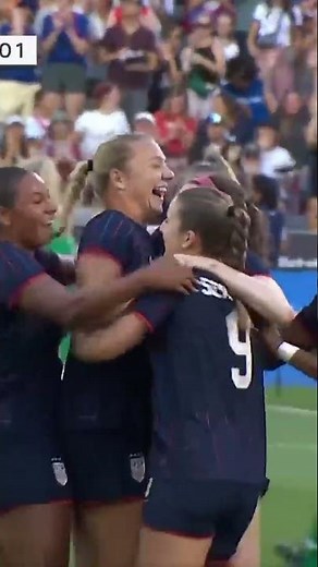 Patterson puts USWNT a-head ⚽🥅