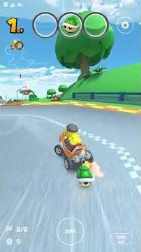 Mario Kart Tour | Big reverse race with Peach (Wintertime)