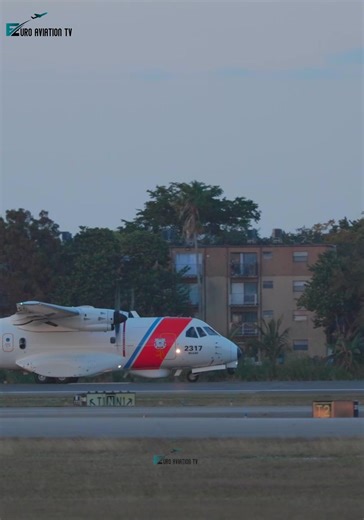 🗣US Coast Guard ✈CASA HC-144A Ocean Sentry [2317] takeoff at Opa Locka #planespotting #euroaviationtv #uscoastguard #planespotter #aviation #aviationdaily #aviationlovers | Euro Aviation TV