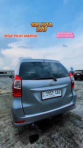 DI JUAL AVANZA TRANSMOVER ( Type E ) TAHUN 2017 HARGA MURAH SAJA BOSS...