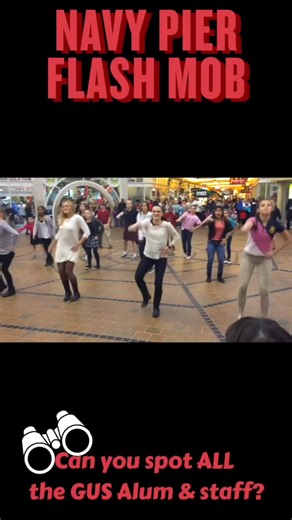 GUS’ Mini Mic: The GUS Dance Legacy Lives On🎤✨ Throwback to our flash mob at Navy Pier with GUS alum Melina! Today, our dancers are keeping the spirit alive with another surprise performance at Trick or Treat on Southport 💃🎃🕺 Can you spot ALL the GUS alum & staff?! #trickortreatonsouthport #guslegacy #gusgiordanodanceschool #happyhalloween | Gus Giordano Dance School