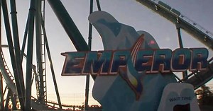 Behold, the 'Emperor': SeaWorld debuts new roller coaster