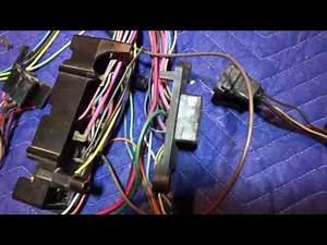 1967 to 1972 Chevy c-10 wiring and fuse box explained. Part 4 of 7 #patinacode #patinarod #ratrod
