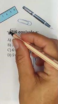 What is the square root of 216?