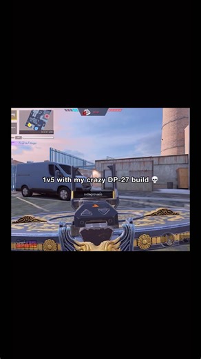 1v5 DP-27 💀 #codm #callofdutymobile #codmobile #codmobileclips #codmth