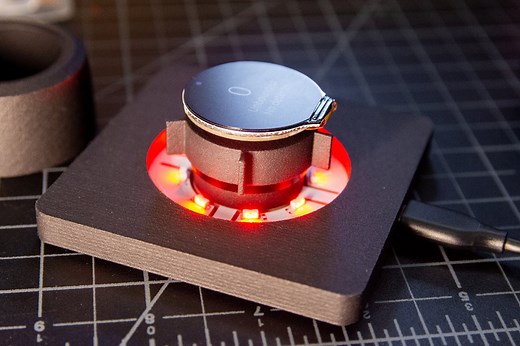 SmartKnob View is a DIY haptic input knob with WiFi and Bluetooth connectivity - CNX Software