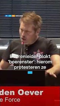 Boerenleider plakt 'boerenster': hierom protesteerden ze | RTL Nieuws