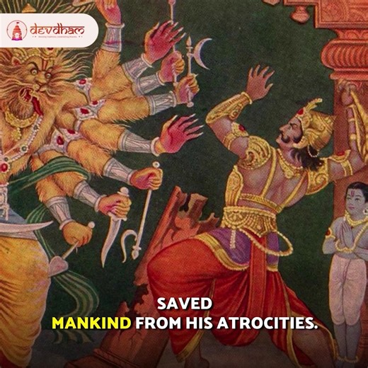 Just as Shri Narasimha protected his Devotee Prahlad by killing the demon Hiranyakashipu on Narasimha Jayanti, similarly, he showers his blessings on any devotee who worships him with true heart ❤️ Narasimha Jayanti, which falls on Chaturdashi of Vaisakh month and coincides with Swati Nakshatra, is a Symbol of Victory over Negativity. Nava Narasimha on this auspicious day is especially fruitful 🙏 Nava Narasimha Yagya is a very divine and powerful ritual 🕉️ It invokes the combined energy of all