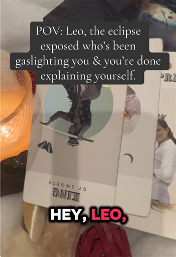 Leo, the mixed signals, and the energy that’s been stalling you is no longer. No more power games. No more overthinking your next step. You win by choosing peace, raising your standards, and building what actually nurtures you. In love and in money, if it costs your peace, it’s too expensive.😂 Comment “EMPRESS” if you’re done chasing and ready to glow. ✨ #Leo #TarotReading #LunarEclipse #pov #SpiritualTok