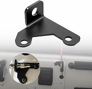 Anina CB Antenna Spare Tire Mount for Jeep Car Antenna Spare Tire Bracket Compatible with Jeep JK Wrangler & Wrangler JKU Unlimited 2007-2018