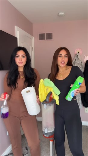 Mirna & Mary on Instagram: "The middle eastern way of cleaning> @learnkalam #KalamPartner #Ad"