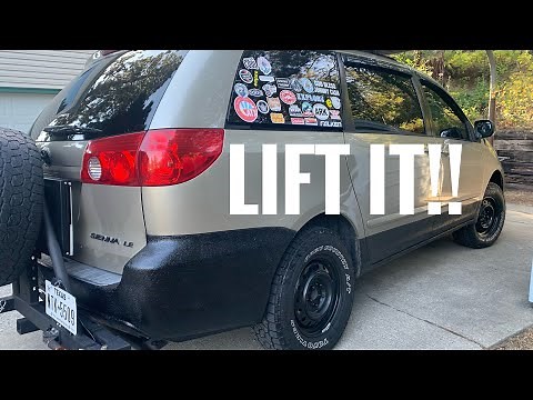 3 ½ Inch Lift on My 2008 Toyota Sienna makes all the Difference! It’s so Good!
