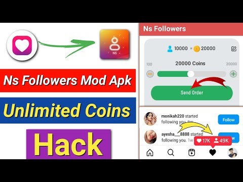Ns followers coins hack 😱 | Ns followers unlimited coins hack mod apk | Ns followers kaise use kare