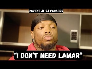 Derrick Henry Postgame Interview after 4 Touchdown Performance - Ravens vs Packers