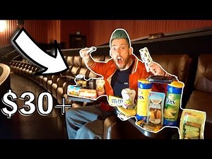 SNEAKING SNACKS IN THE MOVIE THEATER! ($30+)
