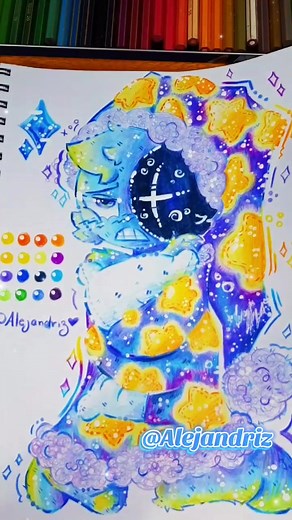 Astro Dandy's World Fanart: Unique Drawing Styles