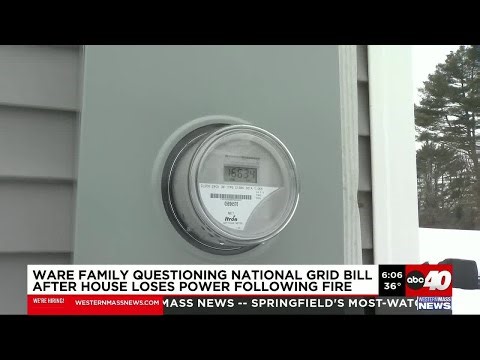 Ware family questions National Grid Brill after house loses power following fire