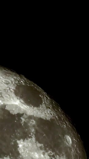 A video capture of the Moon with my 130mm refractor telescope and astronomy camera. #moon | Jim Kern