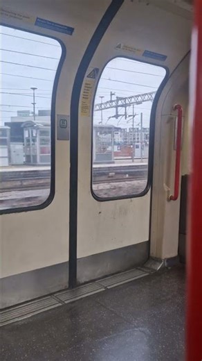 Central Line departs Stratford