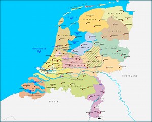 Topografie Basiskaart Nederland