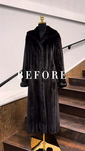 Before & After ✨ We transformed this full-length mink coat into a modern chevron-cut jacket with a sleek zipper front. The result? A lighter-weight, contemporary design that’s easy to wear and perfect for today’s style. ♻️ Don’t let your old fur sit unworn – restyle it into something you’ll love again. 🔗 Book your consultation – link in bio! #RestyleYourFur #FurTransformation #BeforeAndAfter #VintageFurRedesign #ModernFurStyle #ChevronJacket #ZipperFront #UpcycledFur #SustainableStyle #FurResty