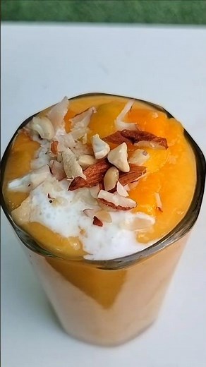 Mango Mastani Recipe | Mango Milkshake | Summer Special Mango Drink #shorts #mangomastani #recipe
