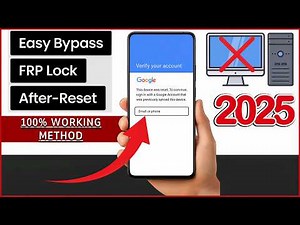 BYPASS FRP on ANY Android Phone EASILY After Factory Reset in 2025