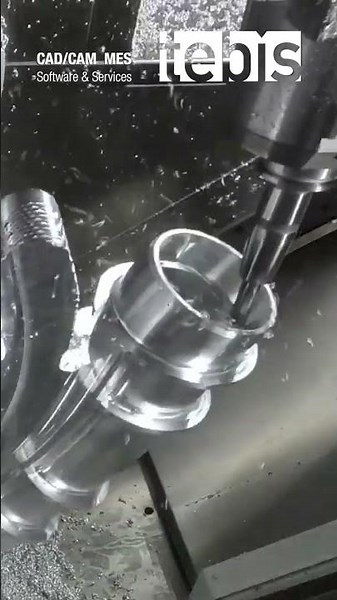 EFFICIENT 5-Axis CNC Milling (Tebis CAM)