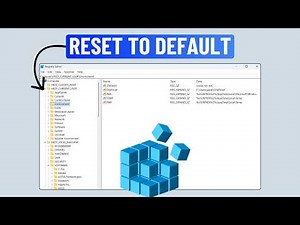 How to Reset the Registry to Default (Windows 11/10)