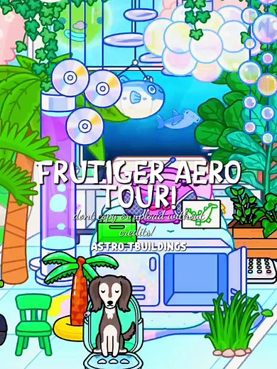 Frutiger aero house tour! 🌏 #tocabocalifeworld #roleplayer #creatorinsights #fyp