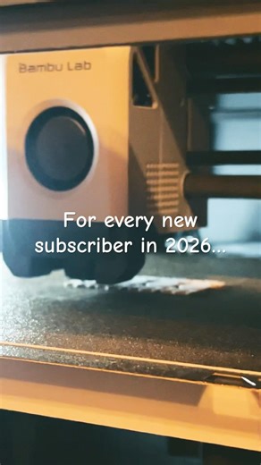 For every new subscriber in 2026…
