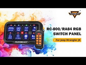 RC-800/RA84 RGB Switch Panel with Remote Control