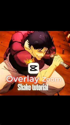 Capcut Overlay Zoom Shake Tutorial 🥶☠️ #capcut