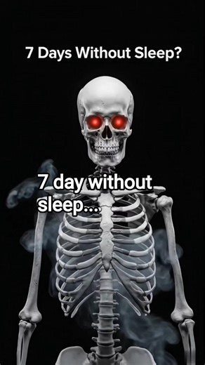 7 Days Without Sleep… Your Body Breaks Down 😱💀