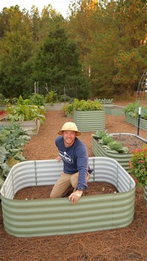 🌿 Ready to make gardening simple ? #garden #raisedbedgardening #raisedbedgarden