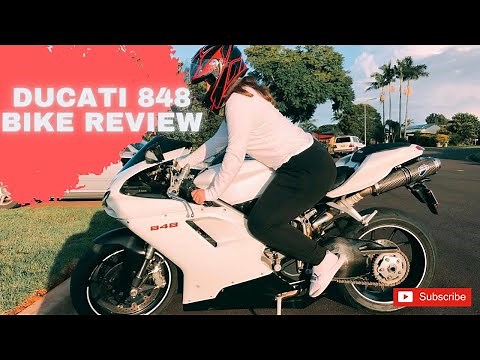 Ducati 848 Superbike Review #Ducati #motorcycle