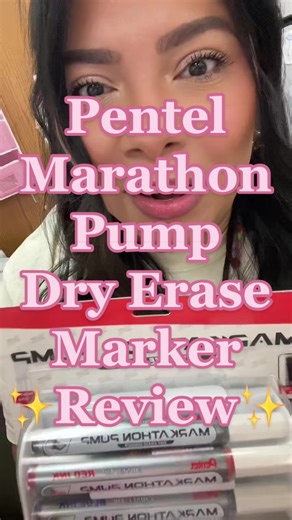 Pentel Marathon Pump Dry Erase Marker Review