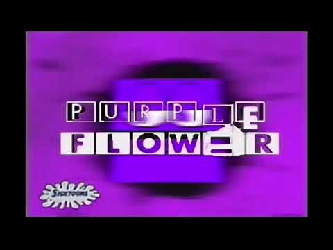 Purple Flower Logo with Sicktoons