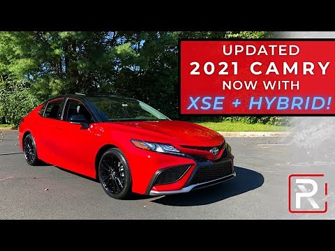 The 2021 Toyota Camry XSE Hybrid is an Updated Version of America’s Favorite Sedan