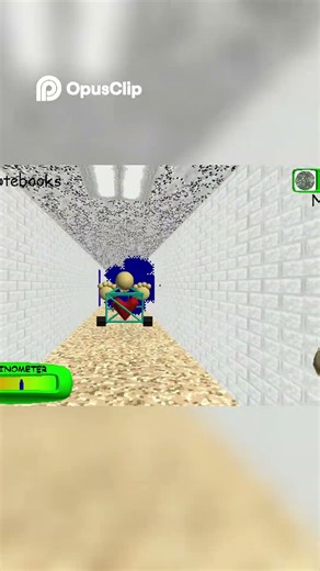 Running From The Bald Man #gaming #baldisbasics