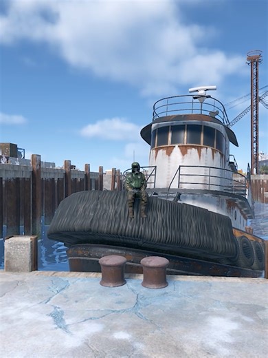 RIP tug boats 🚢 #rust #rustgame #rusttok #rustpcgame #rustclips #rustgameplay #rustserver #rustupdate #rusthurts #rustnews