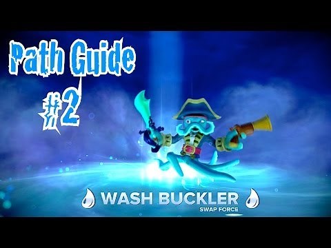 Skylanders Swap Force - Wash Buckler Path Guide #2