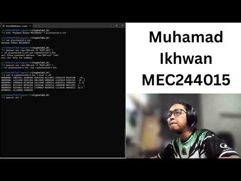 lab 1 Block Cipher Encryption decryption using Library