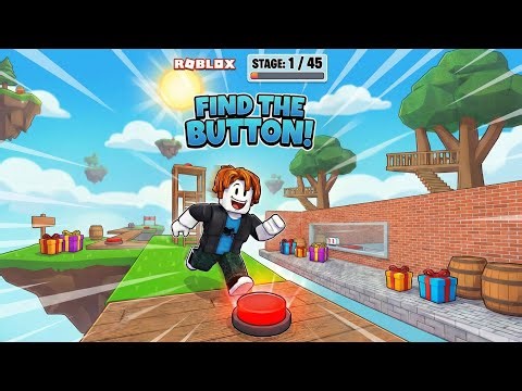 ROBLOX FIND THE BUTTON STAGE 1 to 45