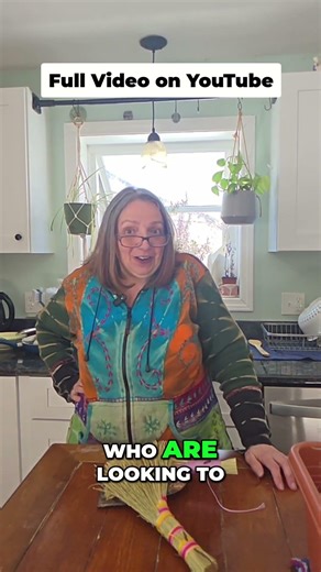 Broom Making Magic Learn from the Broom Witch Academy! #broomwitch #broommaking #broommaker