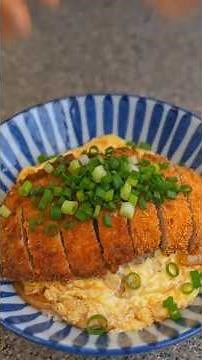 Authentic Katsudon Recipe 🇯🇵 Crispy Pork Cutlet Rice Bowl | Easy Japanese Comfort Food