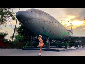 This Retired AIRPLANE is a FINE DINING Restaurant