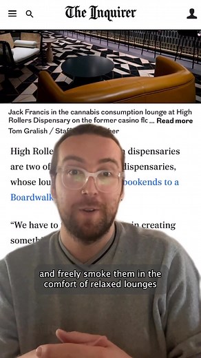 New Jersey is making marijuana history as it opens the East Coast’s first legal weed lounges. Inquirer reporters toured the three lounges, two in Atlantic City and one just 30 minutes from Philly, to talk with the consumers calling these places a second home after work and on weekends. The vibes range from “your best friend’s finished basement” to upscale nightclubs, depending where you go, and consumption options run the gamut of joints and bowls that most consumers are familiar with to $500 va