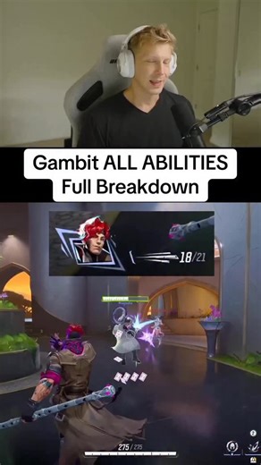 Framebanger | Gambit ALL ABILITIES Full Breakdown! #marvelrivals | Instagram